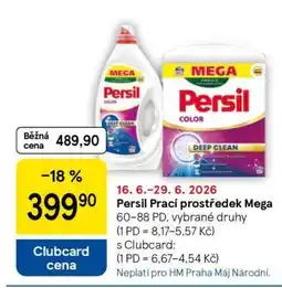 Tesco Persil Prací prostředek Mega nabídka