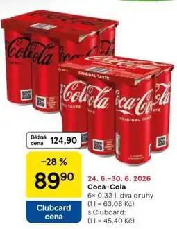 Tesco COCA-COLA nabídka