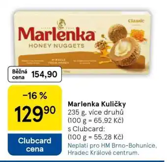 Tesco Marlenka kuličky nabídka