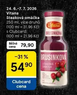 Tesco Vitana Steaková omáčka nabídka