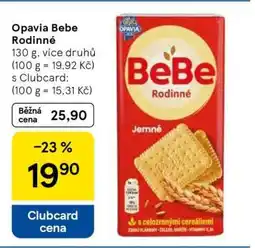 Tesco Opavia BeBe Rodinné nabídka