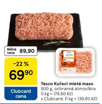 Tesco Tesco Kuřecí mleté maso nabídka