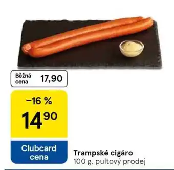 Tesco Trampské cigáro nabídka