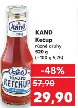 Kaufland KAND Kečup nabídka