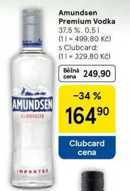 Tesco Amundsen Premium vodka nabídka