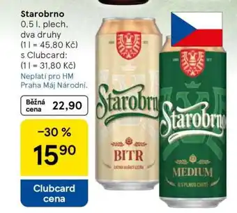 Tesco Starobrno nabídka