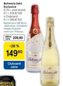 Tesco Bohemia Sekt Exclusive nabídka
