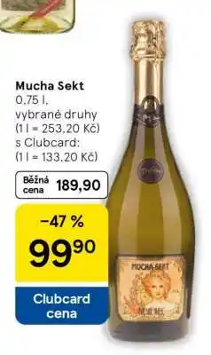 Tesco Mucha sekt nabídka