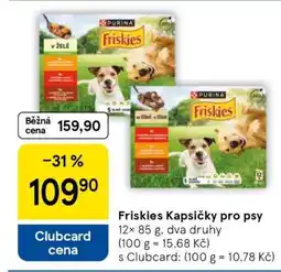 Tesco Friskies Kapsičky pro psy nabídka