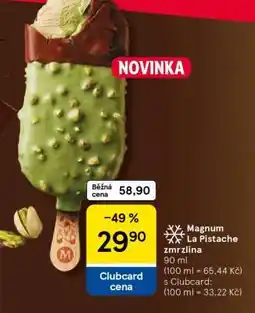 Tesco Magnum La Pistache zmrzlina nabídka