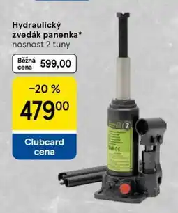 Tesco Hydraulický zvedák panenka nabídka