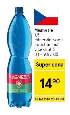 Tesco Magnesia nabídka