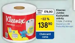 Tesco Kleenex Jumbo Kuchyňské utěrky nabídka