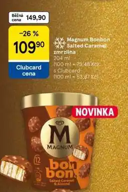 Tesco Magnum Bonbon Salted Caramel zmrzlina nabídka