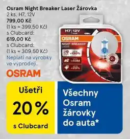 Tesco Osram Night Breaker Laser Žárovka nabídka