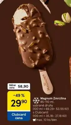 Tesco Magnum zmrzlina nabídka