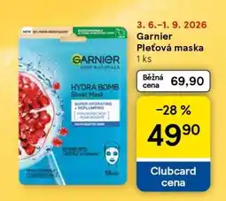 Tesco Garnier pleťová maska nabídka