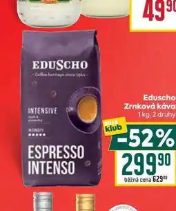 Billa Eduscho Zrnková káva nabídka