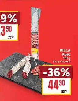 Billa BILLA Fuet nabídka