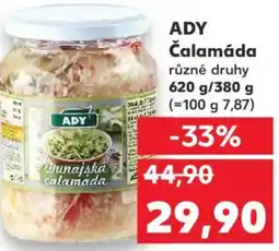 Kaufland ADY Čalamáda nabídka