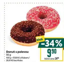 Billa Donut s polevou nabídka