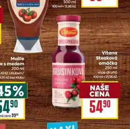 Billa Vitana Steaková omáčka nabídka