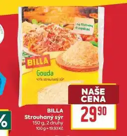 Billa BILLA Strouhaný sýr nabídka