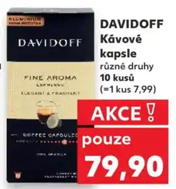 Kaufland DAVIDOFF Κάνονέ kapsle nabídka