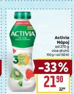 Billa Activia Nápoj od nabídka