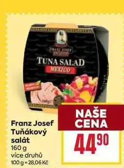Billa Franz Josef Tuňákový salát nabídka