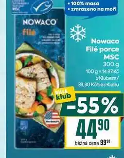 Billa Nowaco Filé porce MSC nabídka
