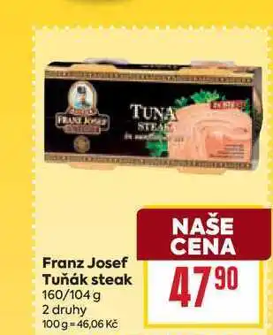 Billa Franz Josef Tuňák steak 160/104 g nabídka