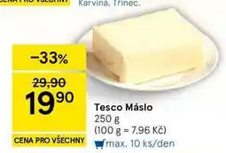 Tesco Tesco Máslo nabídka