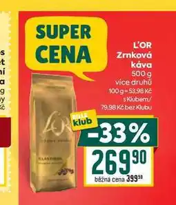 Billa L'OR Zrnková Κάνα nabídka