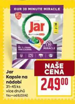 Billa Jar Kapsle na nádobí 31-45 ks nabídka
