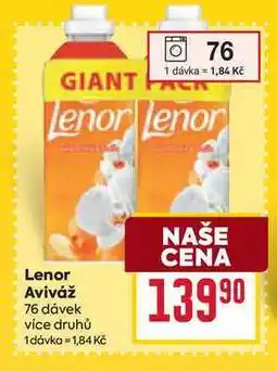 Billa Lenor Aviváž 76 dávek nabídka