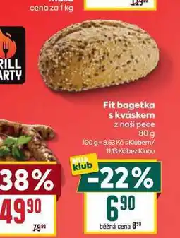 Billa Fit bagetka s kváskem z naší pece nabídka