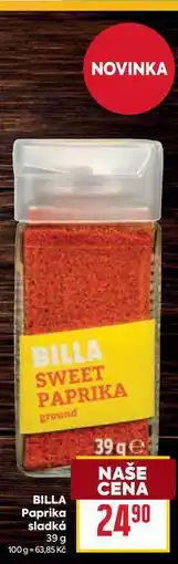 Billa BILLA Paprika sladká nabídka