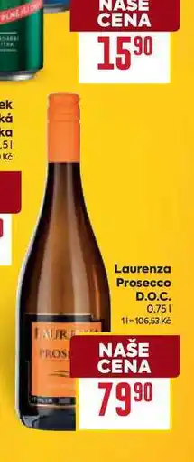 Billa Laurenza Prosecco D.O.C nabídka