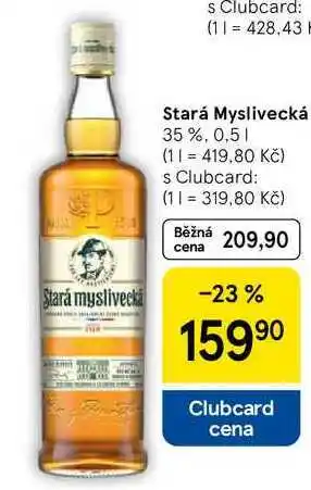 Tesco Stará Myslivecká 35% nabídka