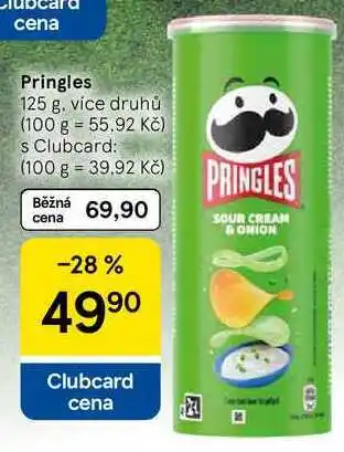 Tesco Pringles nabídka
