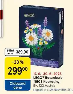 Tesco LEGO Botanicals 11508 Kopretiny 9+, 133 kostek nabídka