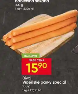 Hruška Bivoj Vídeňské párky speciál nabídka