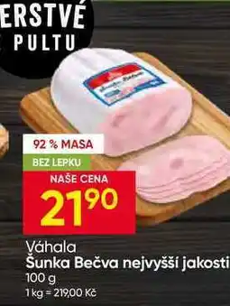 Hruška Váhala Šunka Bečva nejvyšší jakosti nabídka