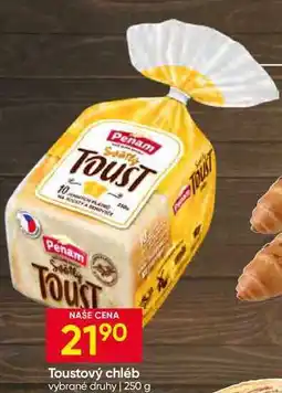 Hruška Penam Chléb toustový světlý nabídka