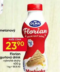 Hruška OLMA Florian gurtový drink vybrané druhy nabídka