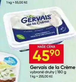Hruška Gervais de la Crème vybrané druhy nabídka