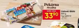 Hruška Hruška Listové těsto nabídka