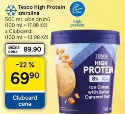 Tesco Tesco High Protein zmrzlina, 500 ml, více druhů nabídka