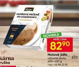 Hruška Hamé Hotové jídlo vybrané druhy nabídka